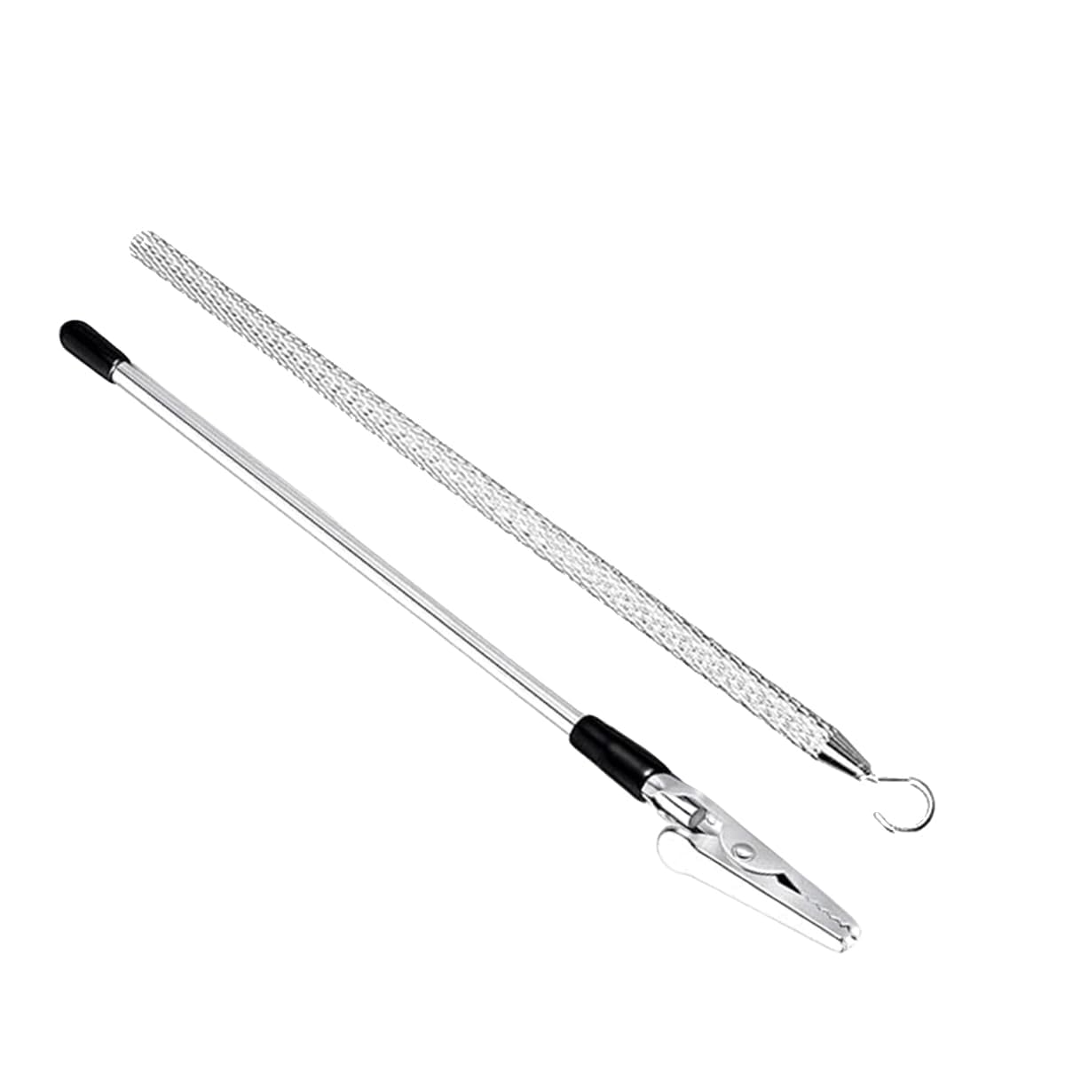 Charm Opener Jewelry Helper Hook and Bracelet Fastener Clip, Set of 2, Rose Put on your bracelet by yourself: jewelry helper hook and bracelet fastener clip, 2-piece set for lobster clasps.
