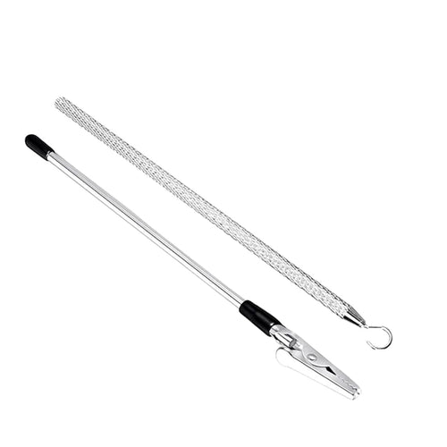 Bracelet Helper Tool Fastener & Hook - Easy Jewelry Wearing Assistance - Convenient Metal Bracelet Fastener for Self-Use, Ideal for the Elderly| Pack of 1 Fastener and 1 Hook