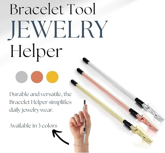 Charm Opener Pink European Charm Bracelet Tool, Barrel Clasp, Clip Beads Patented clasp opener for European charm bracelets: opens barrel clasps, clip beads, and safety chains precisely.