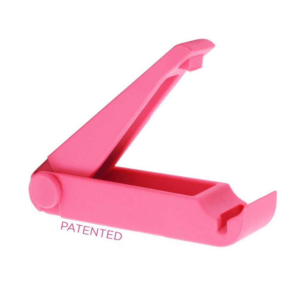 Charm Opener Pink European Charm Bracelet Tool, Barrel Clasp, Clip Beads Patented clasp opener for European charm bracelets: opens barrel clasps, clip beads, and safety chains precisely.