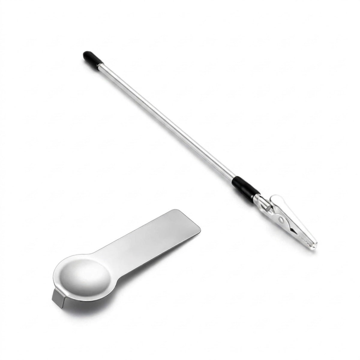 Charm Opener Italian Charm Bracelet Thumb Tool x2, Silver, 9mm Modular 3-piece set: Italian charm link opener and two retractable clasp hooks for bracelets, necklaces, and zippers, no help needed.