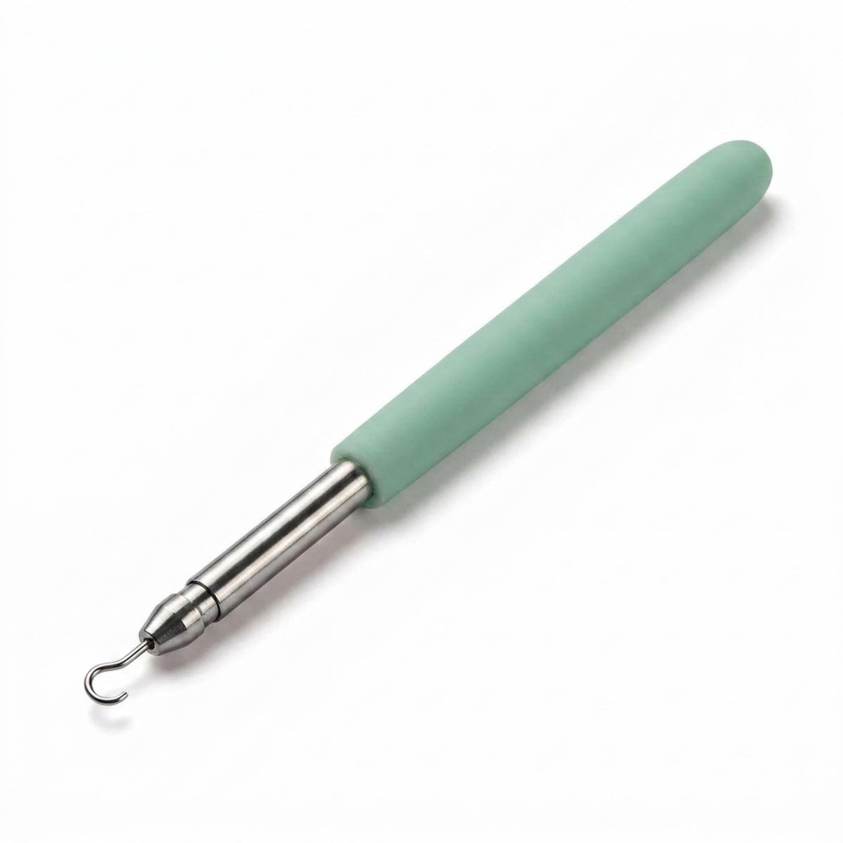 Charm Opener Retractable Jewelry Helper Hook, Green, Bracelet Clasp Aid Put on your bracelet by yourself: retractable hook holds any lobster clasp ring steady so you can close it alone.