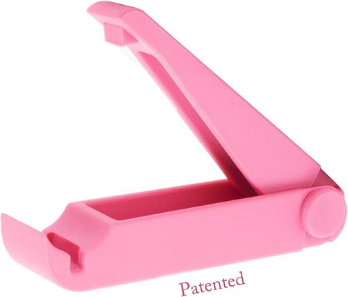Charm Opener Gift Set, European Charm Tool and Jewelry Helper Hook, Pink Patented clasp opener for European charm bracelets: opens barrel clasps, clip beads, and safety chains precisely.