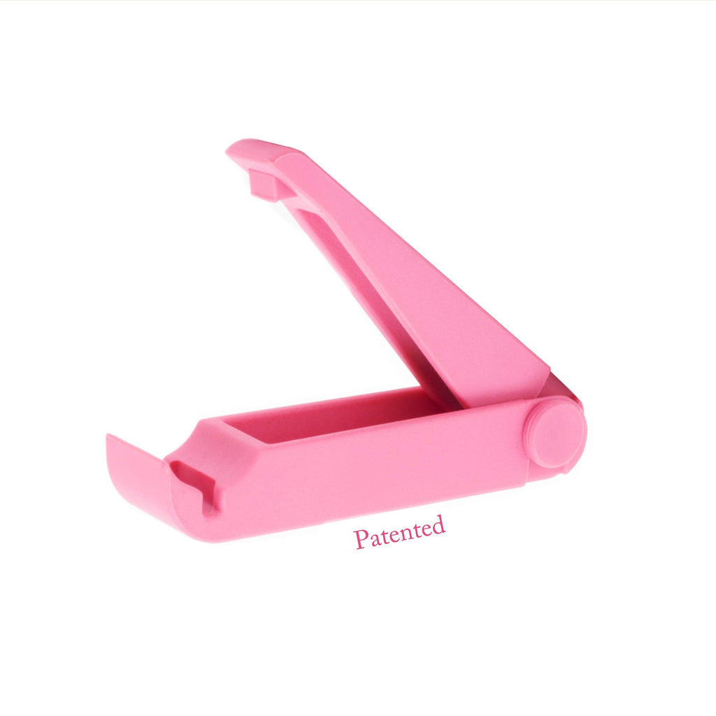 Charm Opener Pink European Charm Bracelet Tool, Barrel Clasp, Clip Beads Patented clasp opener for European charm bracelets: opens barrel clasps, clip beads, and safety chains precisely.