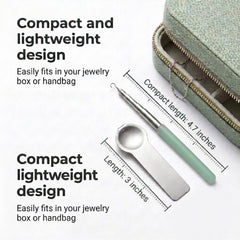 Italian Thumb Tool & Retractable Hook Set by Charm Opener, view 6