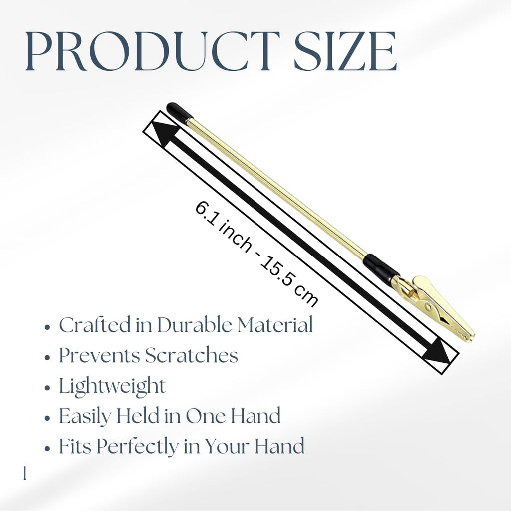 Charm Opener . Bracelet Helper Tool - Fastener and Jewelry Helper Tool for Easy Bracelet Opening - Portable, Easy-to-Use Design in Durable Silver Metal